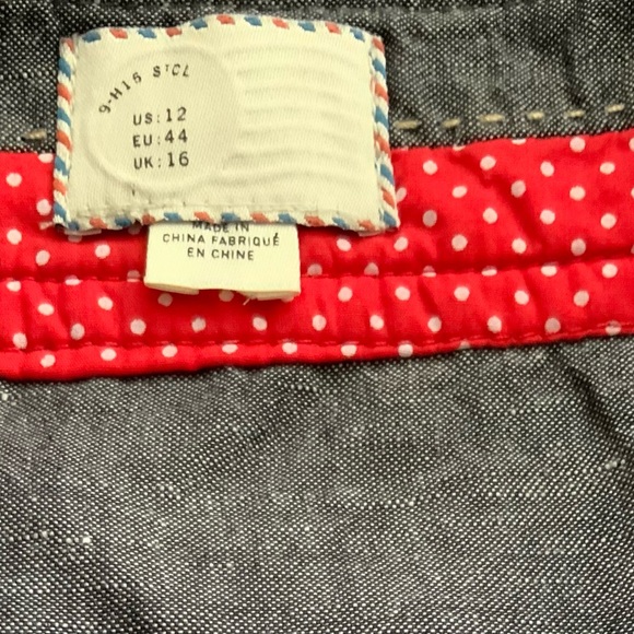 Anthropologie Postage Stamp 9-H15 STCL skirt - Picture 10 of 14